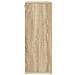 Scarpiera rovere sonoma 77.5 x 30 x 83.5 cm Legno multistrato - Foto miniatura 6
