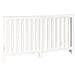 Copertura Termosifone Bianca 153x19x84 cm Legno Massello Pino - Foto miniatura 1