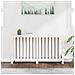 Copertura Termosifone Bianca 153x19x84 cm Legno Massello Pino - Foto miniatura 3