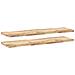 Mensole da Parete 2 pz 160x40x4 cm Legno Acacia Non Trattato - Foto miniatura 1