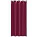 Tende con tende 2 pcs Rosso Vino Poliestere - Foto miniatura 4