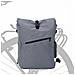 Borsa per biciclette Grigio 33 x 16 x 48 cm Poliestere - Foto miniatura 3