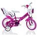 Sch Roses 12'' - Bicicletta Per Bambini (3-5 Anni), Ruote 12'', Telaio Acciaio, Con Accessori - Colore Rosa - Foto miniatura 1