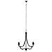 Lampada Da Soffitto In Metallo Nero D69x86h Cm - Foto miniatura 2