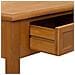 Mobile Da Ingresso In Legno Con 2 Cassetti E 1 Ripiano Marrone 100x40x78 - Foto miniatura 6