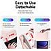 Cover per Galaxy Tab S10 FE - TPU+PC+Pelle /PU, Trasparente - Foto miniatura 3