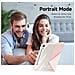 Cover per Galaxy Tab S10 FE - TPU+PC+Pelle /PU, Trasparente - Foto miniatura 4