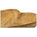Vassoio Cuore 18-marrone-legno-27x29x4 Cm - Foto miniatura 3