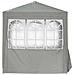 Tenda Party Grigio chiaro 200 x 200 x 240 cm PE e Acciaio - Foto miniatura 5