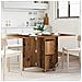Tavolo da Pranzo 2 pcs 140 x 80 x 77 cm Legno ingegnerizzato - Foto miniatura 2