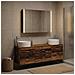 Set di mobili per il bagno 4 pcs Legno antico - Foto miniatura 2