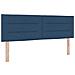 Letto box spring con materasso Blu 140 x 200 cm Tessuto - Foto miniatura 5