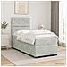 Letto box spring con materasso Grigio Chiaro 80 x 200 cm - Foto miniatura 2