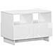 Supporto TV 60 x 34.5 x 40 cm Bianco Lucido - Foto miniatura 1