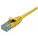 CAVO PATCH CAT. 5e U / UTP CCA 0,5 mt, GIALLO - Foto miniatura 1