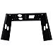 Open Frame Wall Mount Rack 19" 4u Nero Ral 9005 - Foto miniatura 2