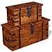 Tavolino da Salotto in Legno Massello 110x60x45 cm - Foto miniatura 5