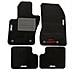 Set 4 Tappetini In Moquette Jeep Renegade 4 Loghi 4 Fix Distanza 18 Cm - Foto miniatura 1