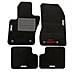Set 4 Tappetini In Moquette Jeep Renegade 4 Loghi 4 Fix Distanza 18 Cm - Foto miniatura 2