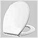 Coprivaso Coperchio Bagno Sedile Wc Modello K2 Colore Champagne - Foto miniatura 5