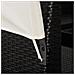 Set Divani Da Giardino Con Tettuccio 34 Pz In Polirattan Nero - Foto miniatura 2