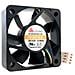 FAN-5CM-T01 sistema di raffreddamento per computer Universale Ventilatore Nero - Foto miniatura 1