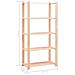 Scaffali A 5 Livelli 2 Pz 80x38x170 Cm Massello Pino Fsc 250 Kg - Foto miniatura 4