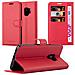 Custodia Compatibile Con Samsung Galaxy S9 In Rosso Carminio - Coperchio Protettiva Con Chiusura Magnetica, Funzione Stand E Tasca Per Le Carte - Foto miniatura 1