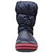 Crocs, Winter Puff Boot K, Stivaletti, Unisex - Bambino, Blu (nard), 23/24 - Foto miniatura 4