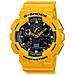 GA-100A-9ADR Bracelet watch Giallo orologio - Foto miniatura 1