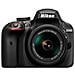 D3400 + AF-P DX NIKKOR 18-55mm f / 3.5-5.6G VR, Auto, Nuvoloso, Direct sunlight, Flash, Fluorescente, Incandescente, Ombra, Paesaggio, Ritratto, Neutrale, Vivace, AC, Batteria, Kit fotocamere SLR, TTL - Foto miniatura 1
