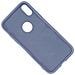 Custodia Tpu Silicone Cover Soft-case Per Apple Iphone X - Xs Blu - Foto miniatura 2