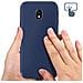 Custodia Tpu Silicone Cover Soft-case Per Apple Iphone X - Xs Blu - Foto miniatura 3