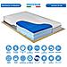 Materasso Memory Breeze Multionda Dubai A 7 Zone Differenziate Altezza 25cm 5 Strati Massaggiante Per Letto Piazza E Mezzo 120x190 - Foto miniatura 1