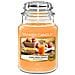 Farm Fresh Peach Candela In Giara Grande Arancione - Foto miniatura 1