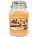 Farm Fresh Peach Candela In Giara Grande Arancione - Foto miniatura 3