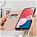 Custodia Samsung Galaxy A13 4g Portafoglio Supporto Video Rose Gold - Foto miniatura 4