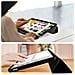 Custodia Ipad 10.9 2022 / 11 2025 Copertina Funzione Supporto E Tastiera Nera - Foto miniatura 4