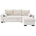 Divano Angolare Trasformabile Reversibile Marlon - Chaise Longue Con Cassapanca - Velluto A Coste 240 X 143 X 85 Cm - Foto miniatura 1