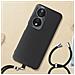 Cover Per Honor 90 Smart Silicone Soft-touch Cordino Tracolla, Nero - Foto miniatura 5
