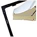 Ombrellone Da Giardino 3x3 Mt Con 8 Stecche In Alluminio Intercambiabili Force One - Black - Foto miniatura 3