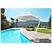 Ombrellone Da Giardino 3x3 Mt Con 8 Stecche In Alluminio Intercambiabili Force One - Black - Foto miniatura 7