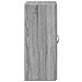 Schedario Grigio Sonoma 60x32x77,5 Cm In Legno Multistrato - Foto miniatura 3