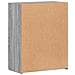 Schedario Grigio Sonoma 60x32x77,5 Cm In Legno Multistrato - Foto miniatura 4