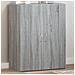 Schedario Grigio Sonoma 60x32x77,5 Cm In Legno Multistrato - Foto miniatura 8