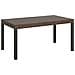 Tavolo Allungabile 90x130/234 Cm Everyday Premium Noce Telaio Antracite - Foto miniatura 1