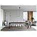 Tavolo Allungabile 90x130/234 Cm Everyday Premium Noce Telaio Antracite - Foto miniatura 3