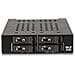 Rack Mobile da 3.5" per 4 x M. 2 NVMe SSD con Connettore OcuLink SFF-8612 - Foto miniatura 3