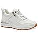 Leisure Trainers White Silver Sneakers Sintetico E Tessile Scarpe Donna Bianco Eu 41, 1-23721-42 171 - Foto miniatura 1