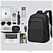 Zaino Business Capiente Per Uomo, Zaino Per Laptop Black - Foto miniatura 4